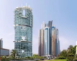 Cavalli Casa Tower in Dubai Media City: landscaped gardens — image 11