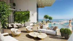 Cavalli Casa Tower in Dubai Media City: landscaped gardens — image 8