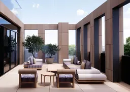 Tura Residence in Meydan (Nad Al Sheba 1): marble detailing — image 6