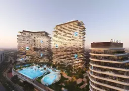 Damac District Tower A in Damac Hills: sports courts — image 3