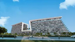 Yas Beach Residence في جزيرة ياس: مساحات على السطح — صورة 11