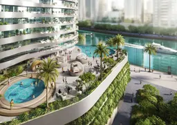 DAMAC «Canal Crown 2 - Altitude de Grisogono» في الخليج التجاري: الهندسة المعمارية المنحوتة — صورة 10