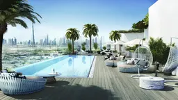 Aliyah Residences in Al Jaddaf: expansive glazing — image 5