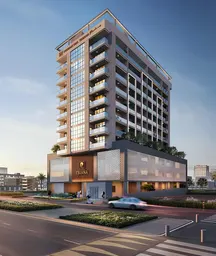 Purvanchal Triana Residences in Jumeirah Garden City: landscaped gardens — image 9