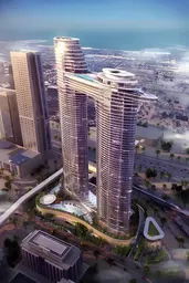 The Address Residence Sky View في الخليج التجاري: حدائق منسّقة — صورة 1