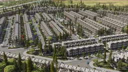 Reportage Hills in Damac Lagoons: landscaped gardens — image 3