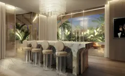 SLS Residences at The Palm Jumeirah في نخلة جميرا: حدائق منسّقة — صورة 8
