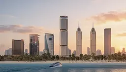 Iconic Tower in Dubai Internet City: natural finishes — image 3