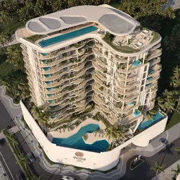 Esme Beach Residences in Dubai Islands: sculpted architecture — image 4