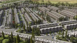 Reportage Hills in Damac Lagoons: landscaped gardens — image 12