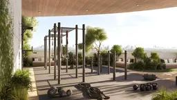 Vertex Pointe in Arjan: sports courts — image 12