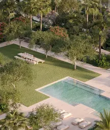 Alba Dorchester Collection في نخلة جميرا: حدائق منسّقة — صورة 6