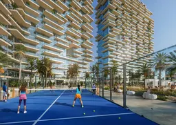 Damac District Tower B in Damac Hills: sports courts — image 5