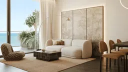 Cheval Residences in Dubai Islands: wood textures — image 5