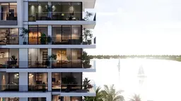 The Icon Tower في جزيرة ياس: واجهات زجاجية واسعة — صورة 1