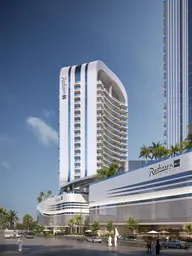 Radisson Blu Residences in Rak Central: outdoor cinema — image 6