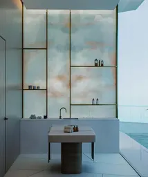 OCTA ISLE Interiors by Missoni في جزر دبي: حدائق منسّقة — صورة 12
