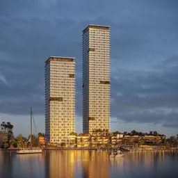 Ôrise Tower A in Dubai Maritime City: landscaped gardens — image 1