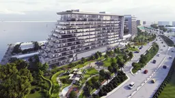 Yas Beach Residence في جزيرة ياس: مساحات على السطح — صورة 7