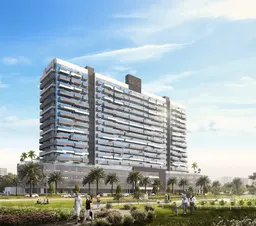 Azizi Grand in Dubai Sports City: landscaped gardens — image 4