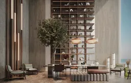 Sunset Bay Grand في جزر دبي: مساحات على السطح — صورة 11
