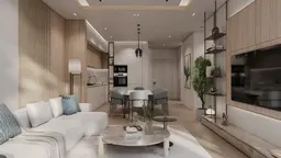 Bab Al Qasr Canal View Residence 22：带私人泳池的四居室复式 — 图片 6