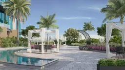 Skyhills Residences 2 in JVC: landscaped gardens — image 7
