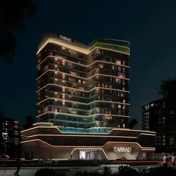 Celesto Tower 2 in Dubailand Residence Complex: sports courts — image 11