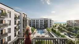 Mesk Residences in Maryam Island: expansive glazing — image 4