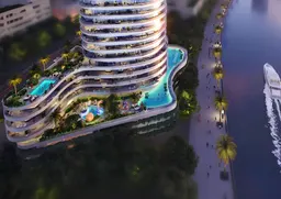 DAMAC «Canal Crown» في الخليج التجاري: مساحات على السطح — صورة 12