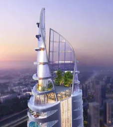 DAMAC «Canal Heights 2» في الخليج التجاري: مساحات على السطح — صورة 11