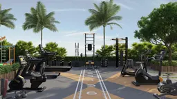 Skyhills Residences 2 in JVC: landscaped gardens — image 11