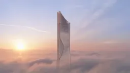 Tiger Sky Tower in Business Bay: rooftop spaces — image 2