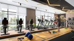 The District in Reem Island: expansive glazing — image 10