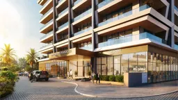 Binghatti Pinnacle in Al Jaddaf: natural finishes — image 7
