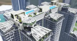Golf Views Seven City في أبراج بحيرات جميرا: حدائق منسّقة — صورة 11