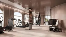Raffles Residences The Palm Dubai في نخلة جميرا: مساحات لليوغا — صورة 4