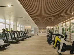 Yas Beach Residence في جزيرة ياس: مساحات على السطح — صورة 6