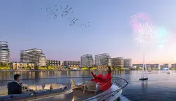 River Cove Residences in Al Bahyah: landscaped gardens — image 11
