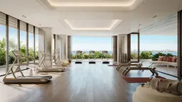 Lia in Dubai Islands: expansive glazing — image 10