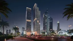 Jumeirah Residences Emirates Towers - Tower B in Trade Center 2: outdoor cinema — image 2