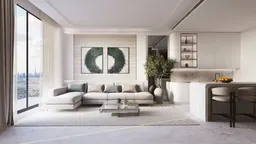 Binghatti Pinnacle in Al Jaddaf: natural finishes — image 12