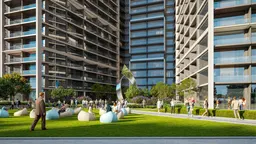 The Serene at Sobha Central في جبل علي الأولى: مساحات لليوغا — صورة 5