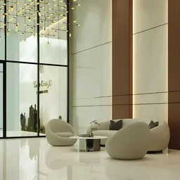 Tulip Oasis X in Majan: marble detailing — image 3