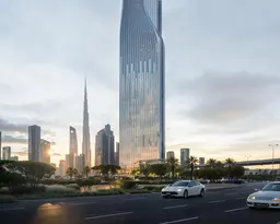Tiger Sky Tower in Business Bay: rooftop spaces — image 1
