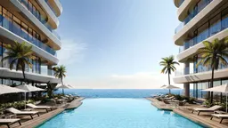 Gianfranco Ferre Residences in Al Marjan Island: yoga spaces — image 7