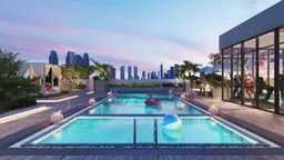 Almaara Residences by Hamara Home in Al Furjan: yoga spaces — image 12