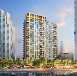 Creek Crescent in Dubai Creek Harbour: landscaped gardens — image 1