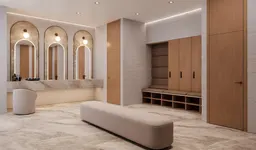 Weybridge Gardens 4 في مجمع دبي لاند السكني: مساحات على السطح — صورة 9