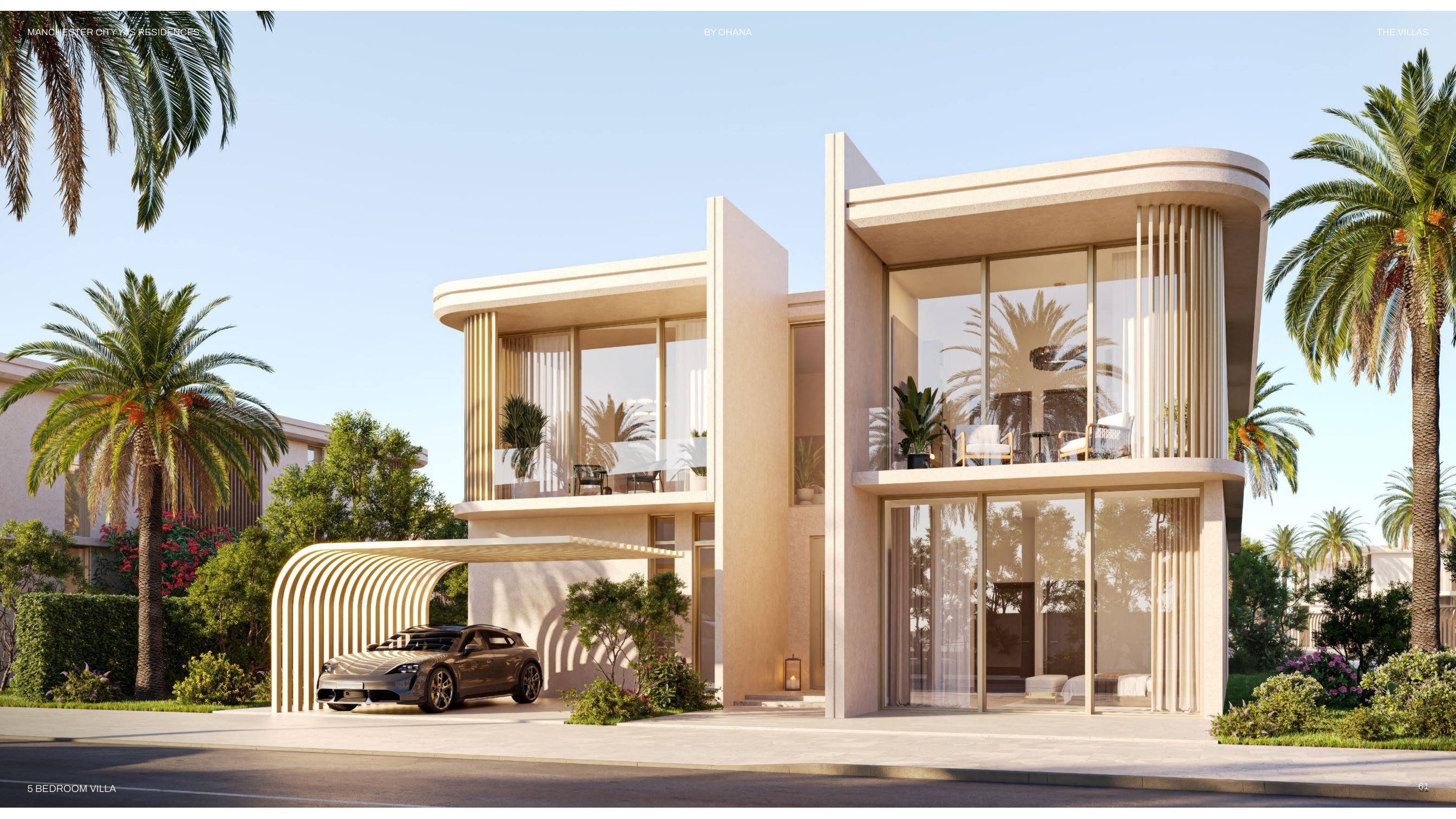 Five-bedroom villa — developer rendering